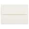 JAM Paper A7 Ecru Gold Foil Lined Invitation Envelopes